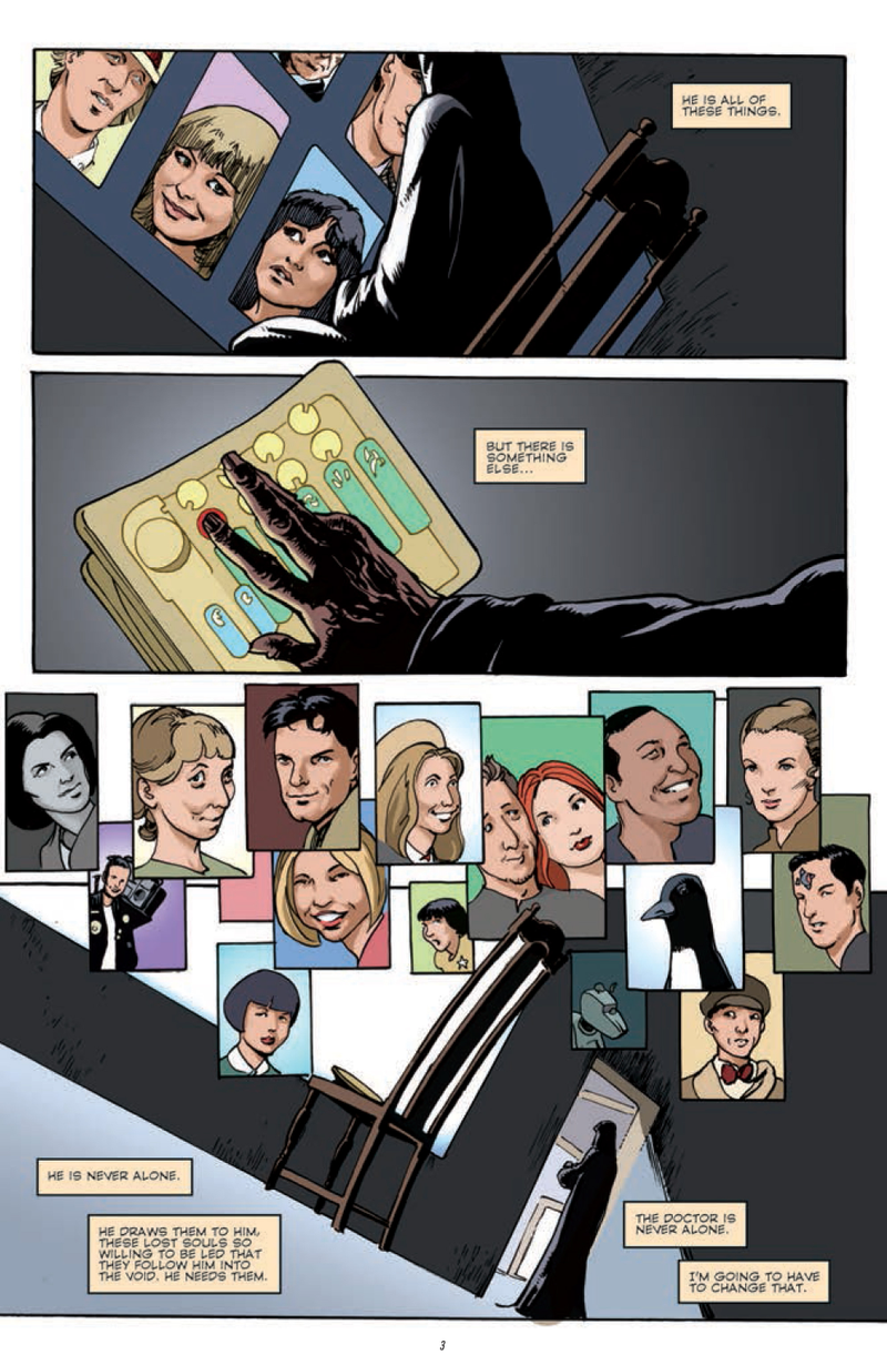 Illustration for article titled New Doctor Who comic shows the Doctor's ultimate weakness
